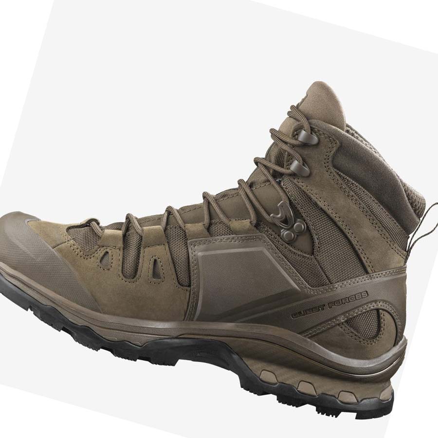 Salomon QUEST 4D GORE-TEX FORCES 2 EN Erkek Bot Kahverengi | TR 3366AHK